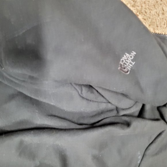 Womens The North Face Reversible Black Grey Geometric Print Full Zip Jacket Med - Picture 4 of 12